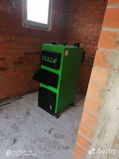 Твердотопливный котел бу