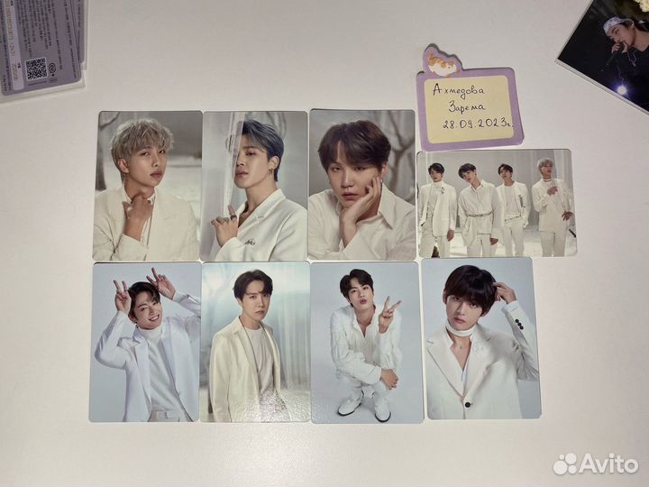 Сет карт BTS Map Of The Soul tour