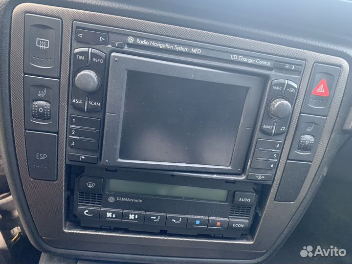 Магнитола штатная vw passat 5