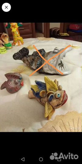 Свистульки глиняные, фигурки керамические