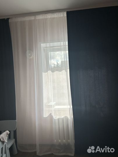 Комплект штор 280х300 рогожка блэкаут