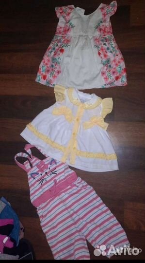 Вещи для девочки пакетом 6м Zara