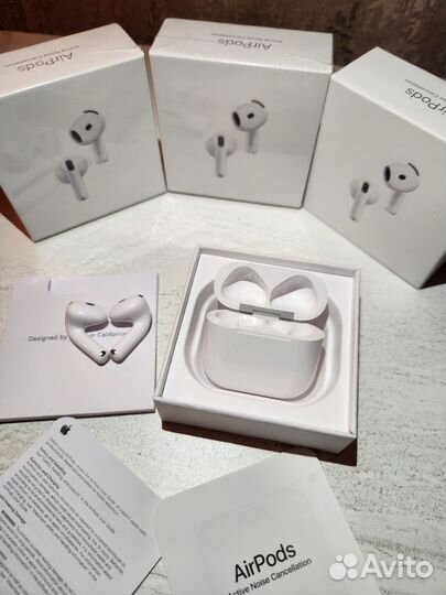 Наушники Airpods 4 1:1 Original