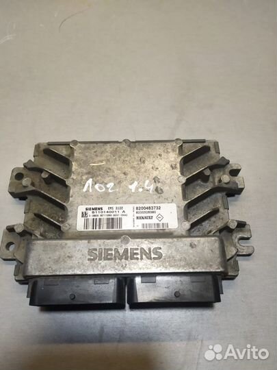 Блок (эбу) Renault Logan 1.4