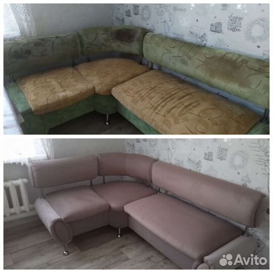 Перетяжка ремонт мягкой мебели