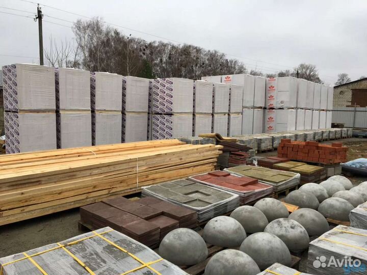 Газоблок Кирпич цемент сухие смеси