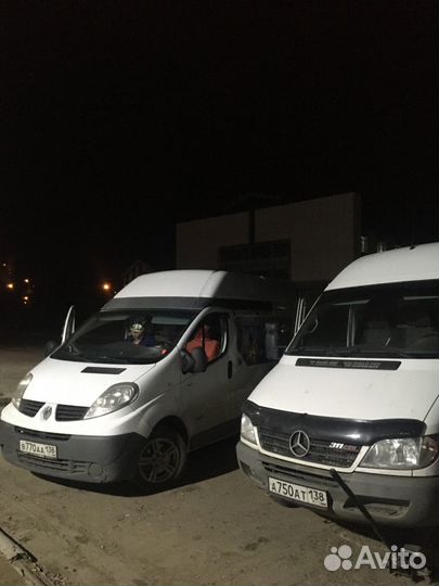 Грузопассажирские перевозки фургон и микроавтобус