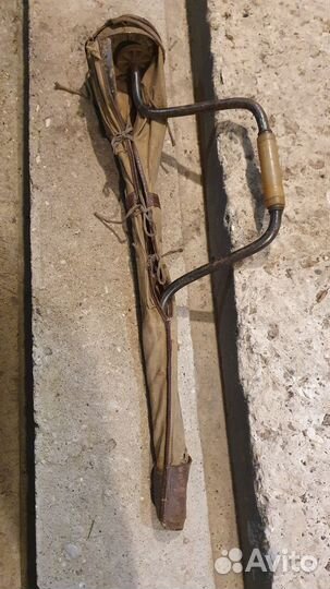 Бур для льда б/у, советских времён