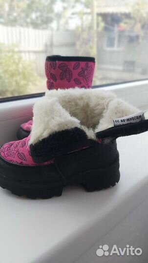 Сапоги для девочки зима