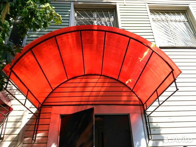 Поликарбонат Сотовый 2100х6000х4 Красный