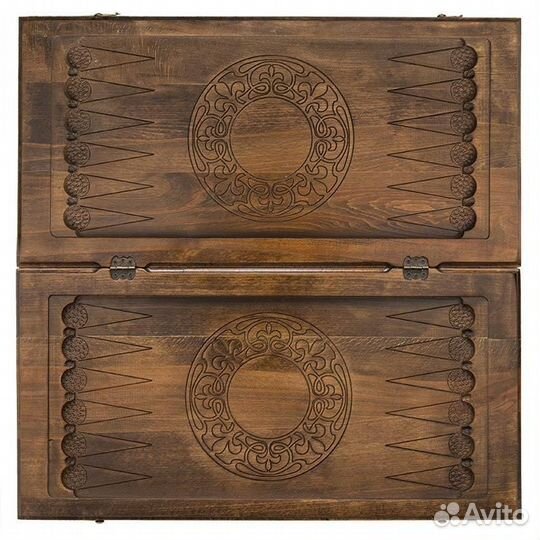 Нарды и шашки резные Паук 62 х 64 см бук Армения 62699