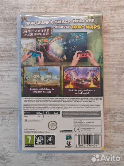 Rayman legends (Картридж для Nintendo switch)