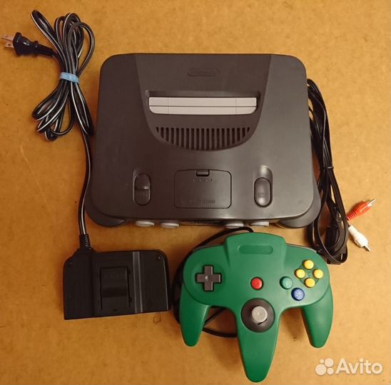 Nintendo 64 ntsc-u + карики+expansion pak