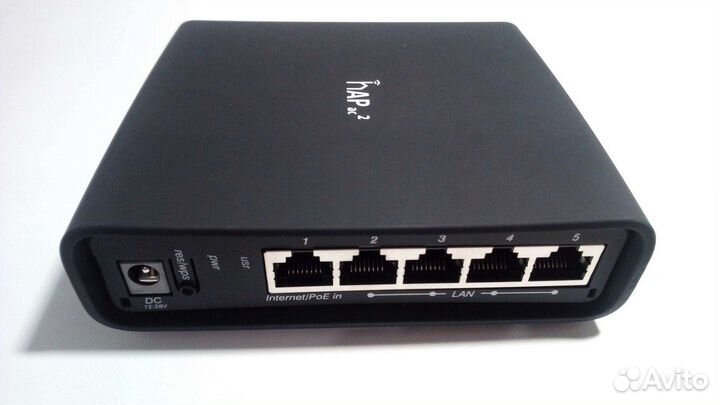 Wi-Fi роутер Mikrotik hAP ac lite TC Black