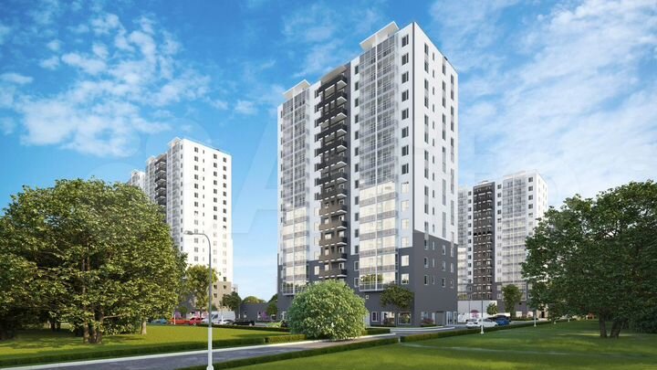 2-к. квартира, 43,4 м², 15/16 эт.