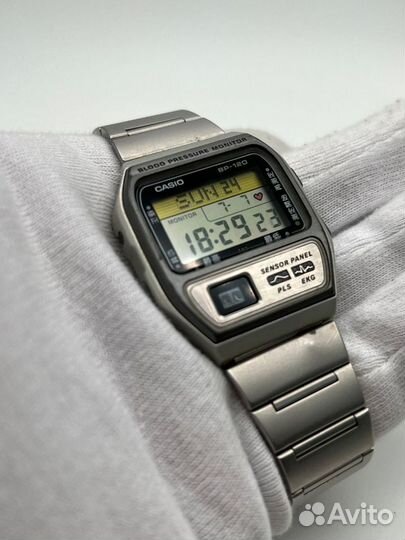 Винтажные электронные часы Casio bp -120 тонометр