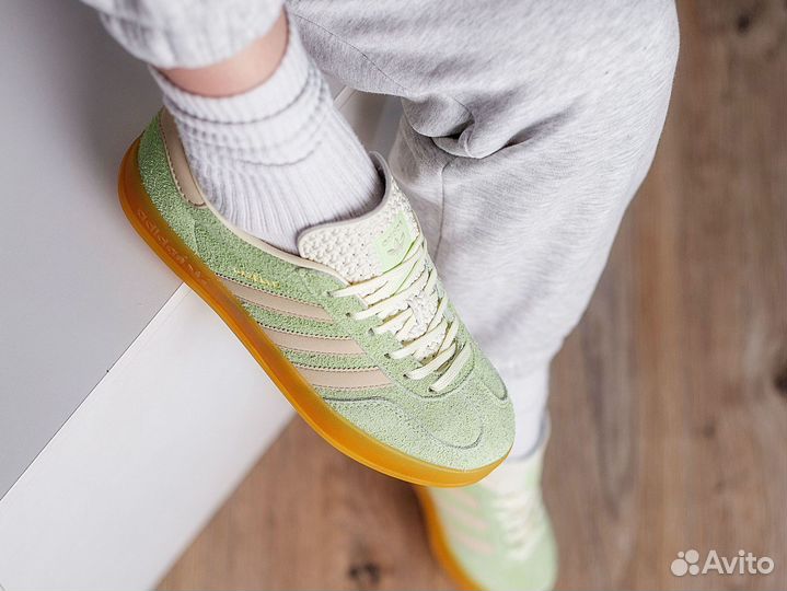 Adidas Gazelle Indoor Semi Green Spark