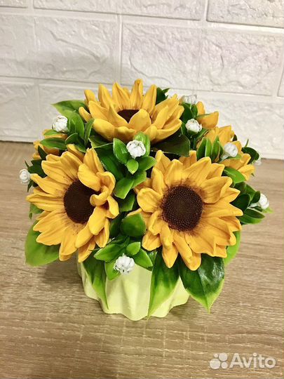 Букеты цветов из мыла