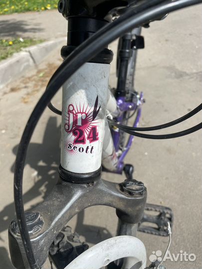 Велосипед бу Scott jr 24