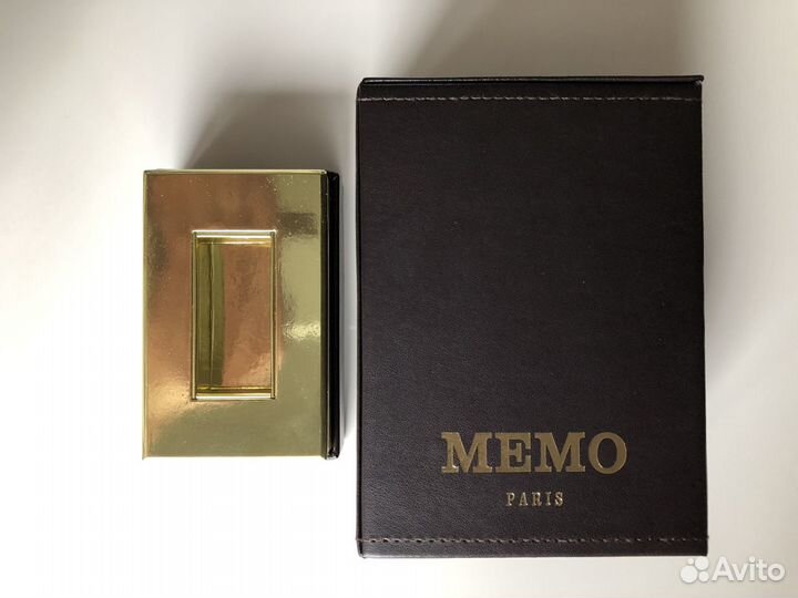 Коробка от парфюмерной воды Memo