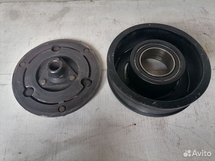 Шкив компрессора кондиционера Opel Astra h