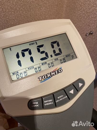 Эллиптический тренажер torneo premium