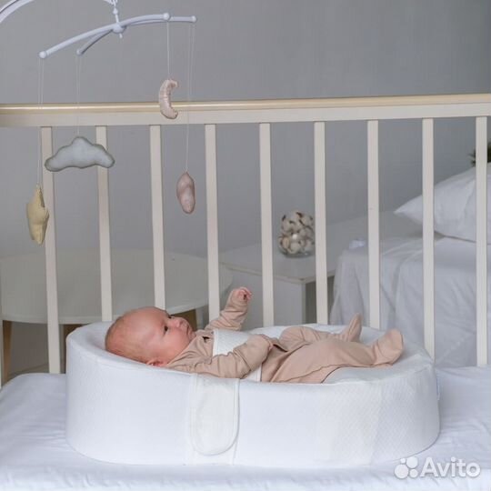 Матрасик-кокон для новорожденного Зевушка новый