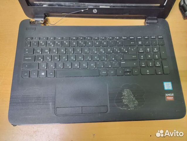 Разбор ноутбука hp 15 ay516ur