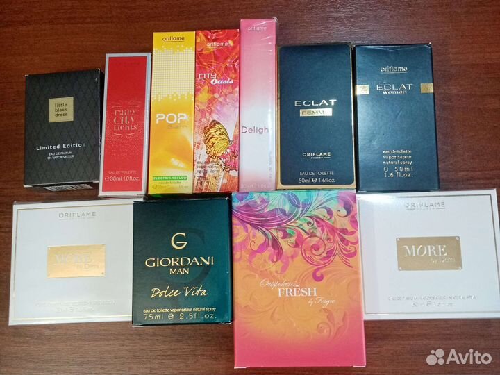 Эйвон Орифлейм Фаберлик. Винтаж