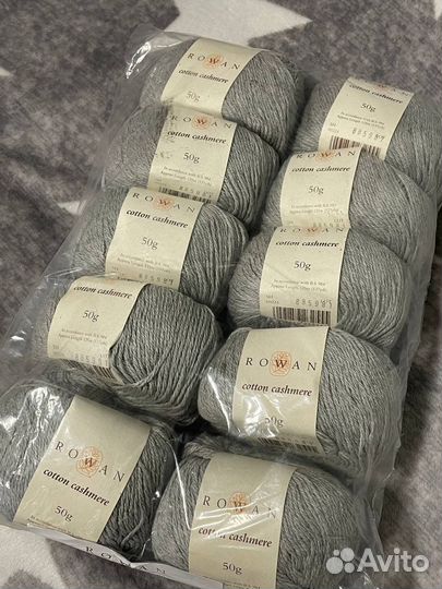 Пряжа Rowan Cotton Cashmere