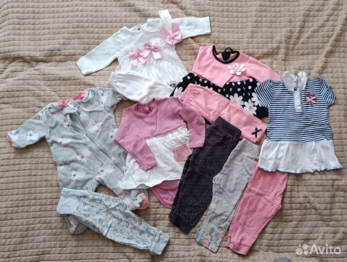 Детские вещи на девочку 62-74р