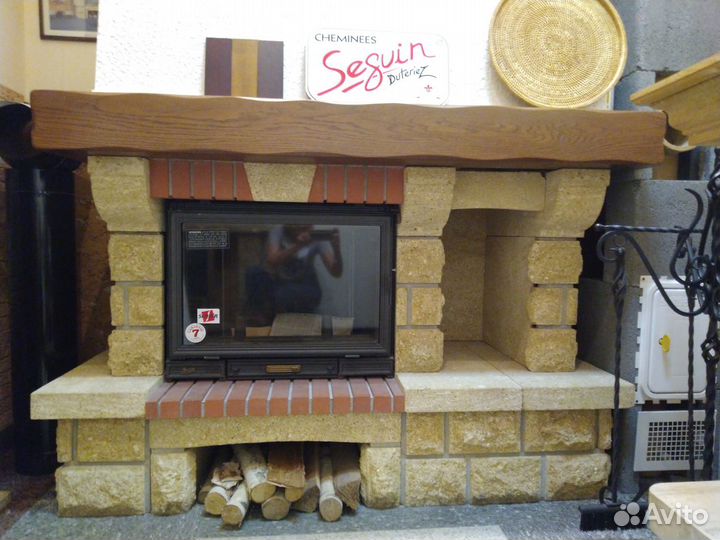 Камин дровяной