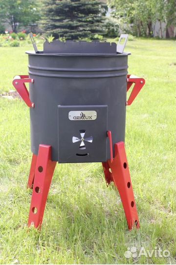 Мангал печь