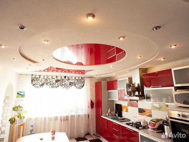 Потолок натяжной