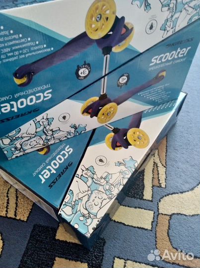 Самокат новый