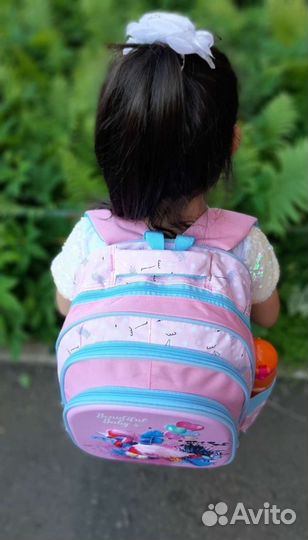 Рюкзак школьный для девочки (новый)