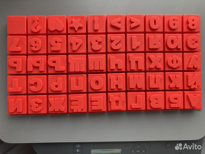 Силиконовая форма для шоколада