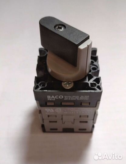 Кулачковый переключатель baco трёхфазный 380В