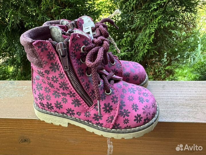 Ботинки демисезонные для девочки Котофей 23р