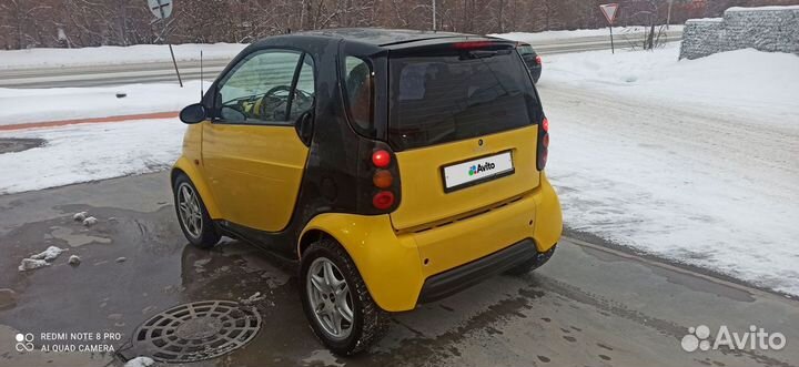 Smart Fortwo 0.6 AMT, 1998, 96 000 км