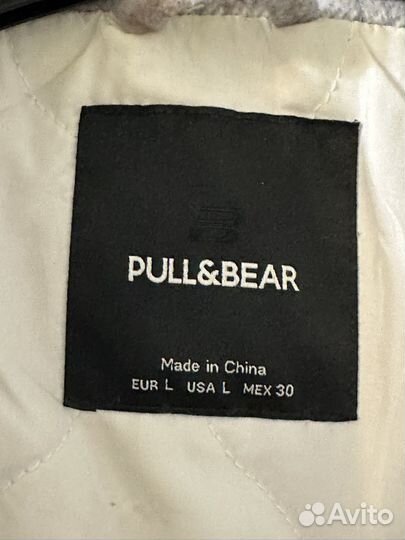 Куртка рубашка pull bear 50