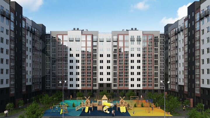 2-к. квартира, 66 м², 10/10 эт.