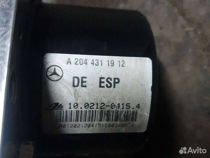 Блок ABS мерседес w204