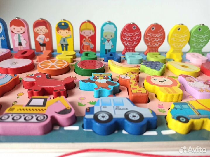 Развивающая доска Монтессори