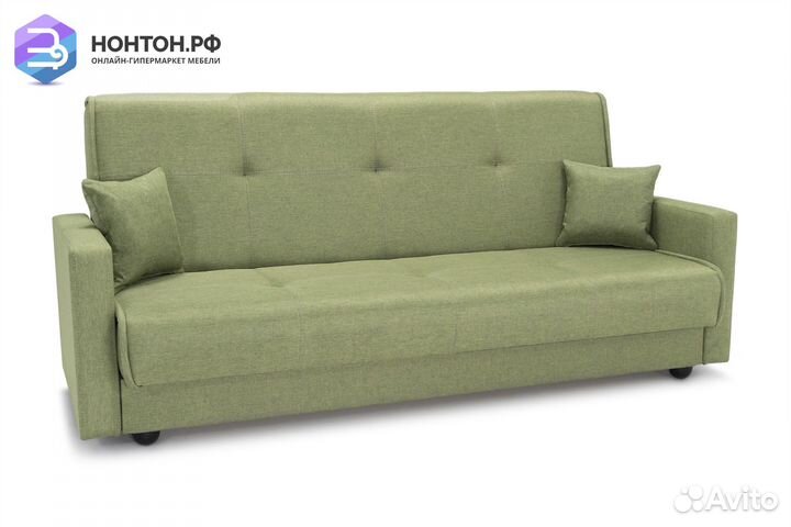 Диван книжка Прайм светло-зеленый