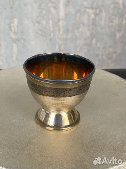 Винный набор из мельхиора Мстерский Ювелир СССР