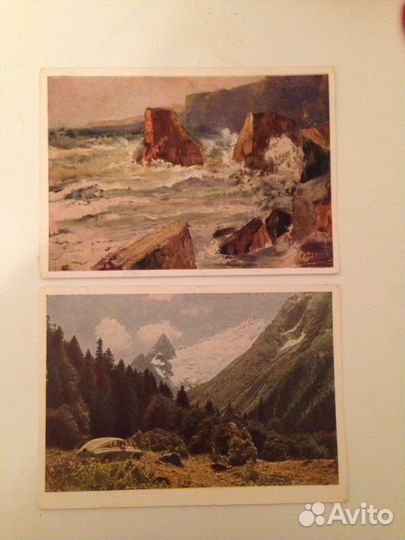 Почтовые открытки редкие 1951-1960 гг