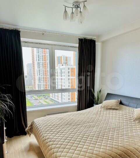 2-к. квартира, 50 м², 10/25 эт.