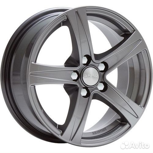 R15 5x112 6,5J ET35 D66,6 Скад Sakura Графит