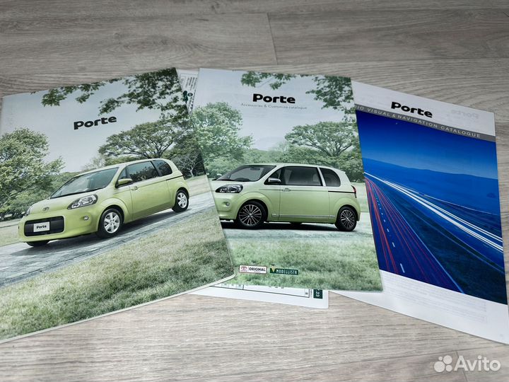 Дилерский каталог Toyota Porte
